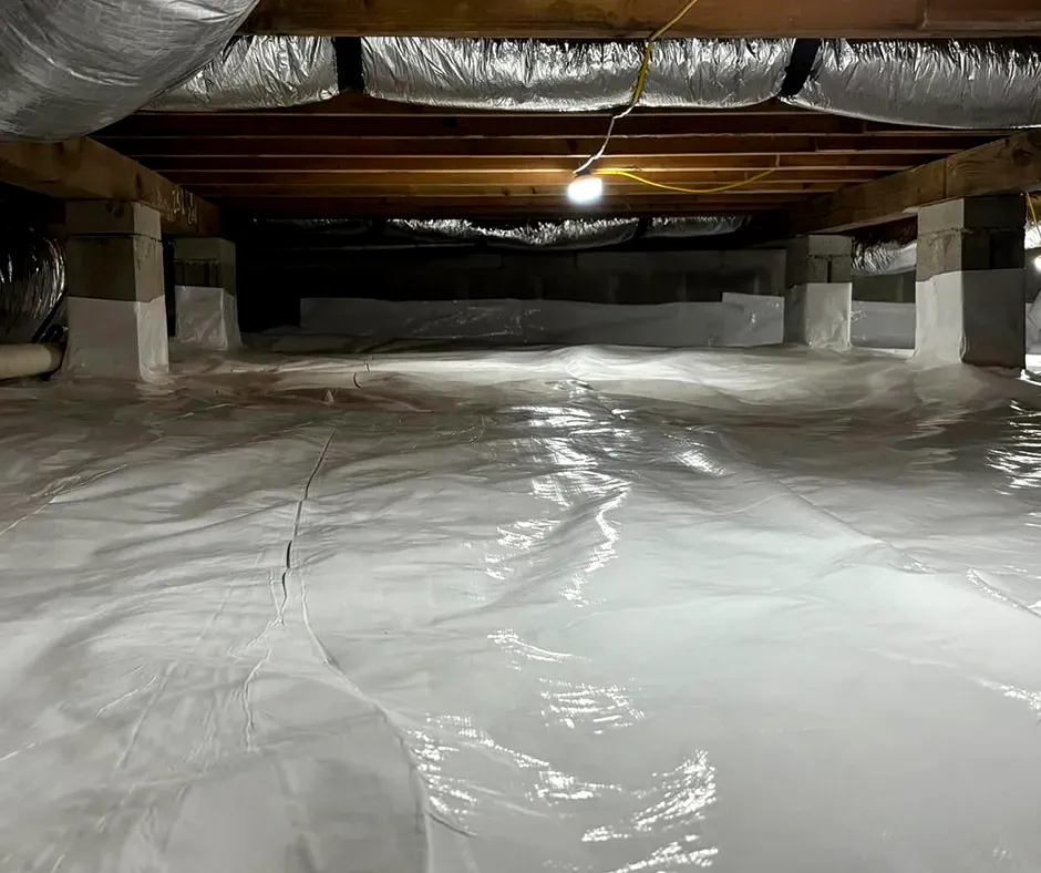 Complete Crawl Space Encapsulation in Boston, MA Complete Crawl Space Encapsulation in Boston, MA
