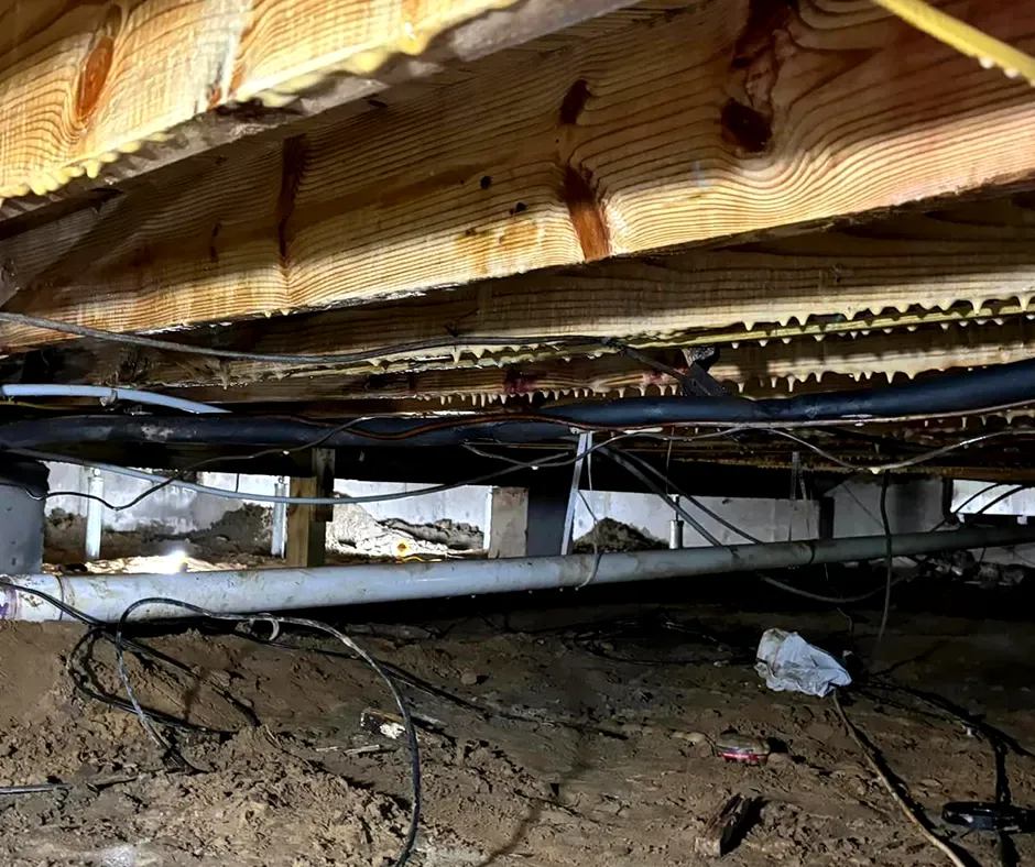 Foundation Support for Crawl Space Encapsulation in Boston, MA Foundation Support for Crawl Space Encapsulation in Boston, MA